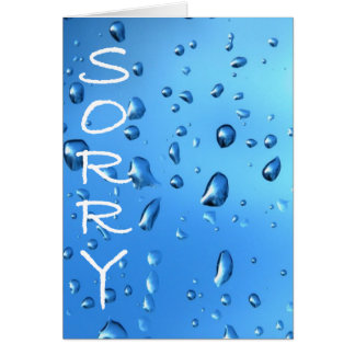 Verzeihen Sie mir Karte