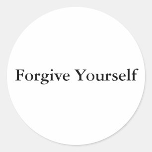 Verzeihen Sie sich selbst Sticker