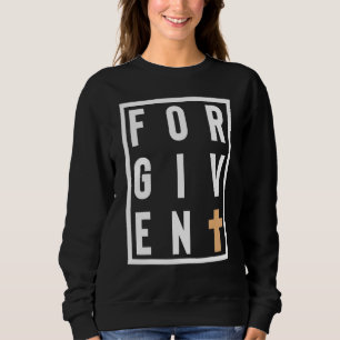Verzeihende Kreuz Jesus Gott Christlicher Glaube W Sweatshirt