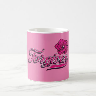 Verzeihter Hibiskus Kaffeetasse