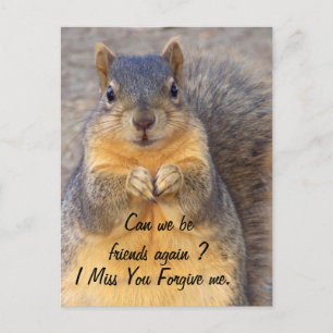 Verzeihung Postkarte