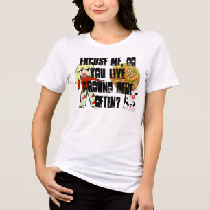 Verzeihung, wohnen Sie hier oft? Tri-Blend Shirt