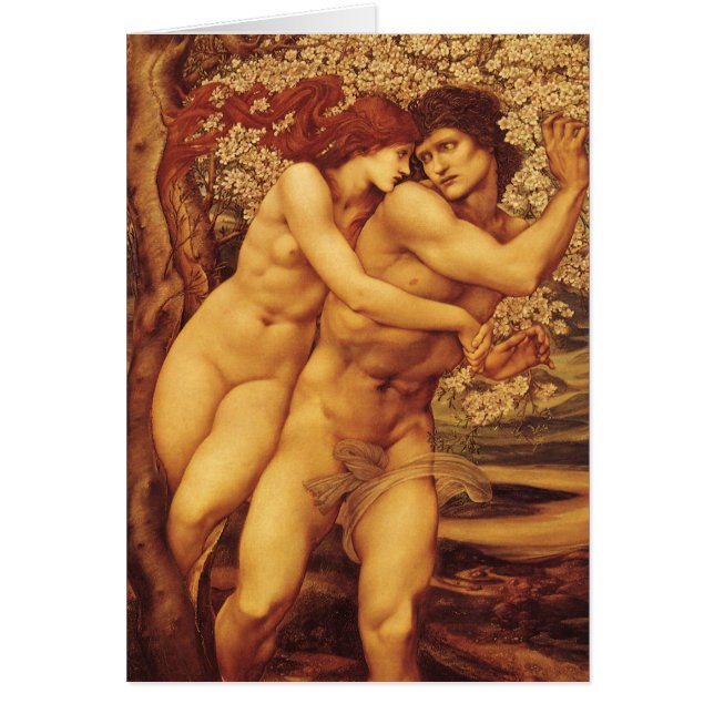 Verzeihungsbaum, Sir Edward Coley Burne-Jones (Vorne)