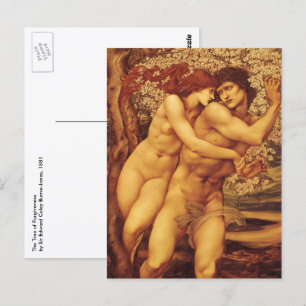 Verzeihungsbaum, Sir Edward Coley Burne-Jones Postkarte