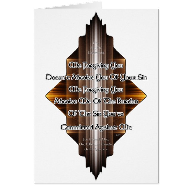 Verzeihungshandlung (Vorne)