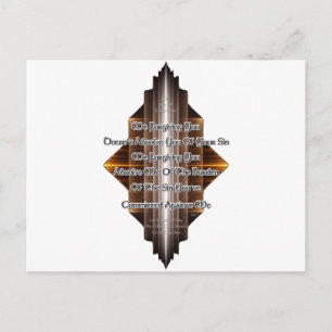 Verzeihungshandlung Postkarte