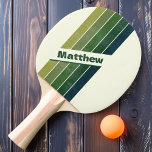 Verzerrte grüne Rückführung fünf Streifen mit Name Tischtennis Schläger<br><div class="desc">Erhöhen Sie Ihr Tischtennis-Erlebnis mit dem Distressed Green Retro Five Striping mit Name Ping Pong Paddle. Dieses Paddel mit seinem inspirierten Retro-Design und fünf fett grünen Streifen verleiht Ihrem Gameplay eine Touch Vintagen Flairs. Die Not leidende Oberfläche verleiht einen einzigartigen Charme, während die personalisierte Namensanpassung eine personalisierte Touch verleiht. Dieses...</div>