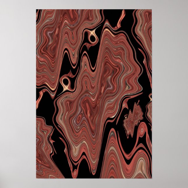 Verzerrte Pies Case Mate Poster (Vorne)