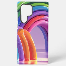 Verzerrte Regenbögen Samsung Galaxy Hülle