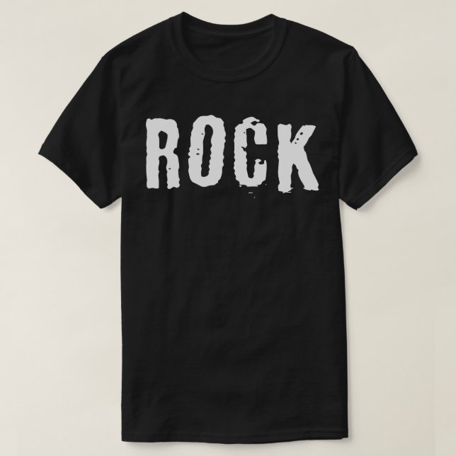 verzerrter Fels T-Shirt (Design vorne)