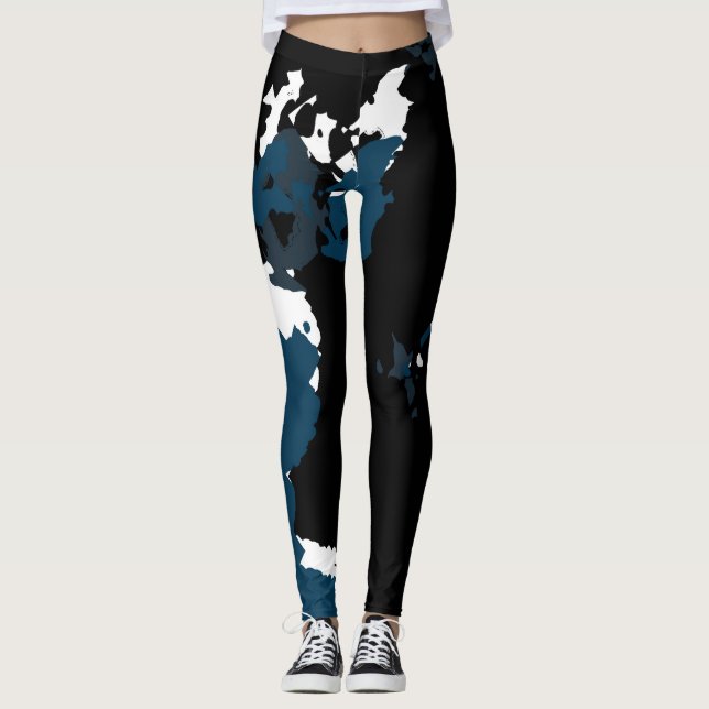 VERZERRTER TRAAM LEGGINGS (Vorderseite)