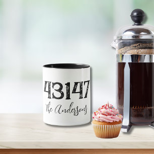 Verzerrter Zip-Code Tasse