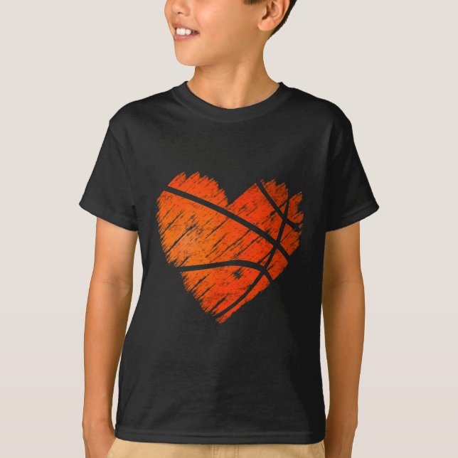 Verzerrtes Skelett Herz  T-Shirt (Vorderseite)