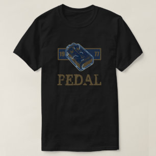 Verzerrung Pedal Blue/Gold 1977 T-Shirt