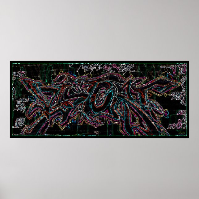 Verzerrung Poster (Vorne)