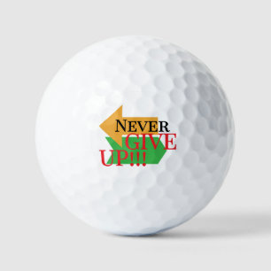 Verzichten Sie niemals auf motivierend Anführungsz Golfball