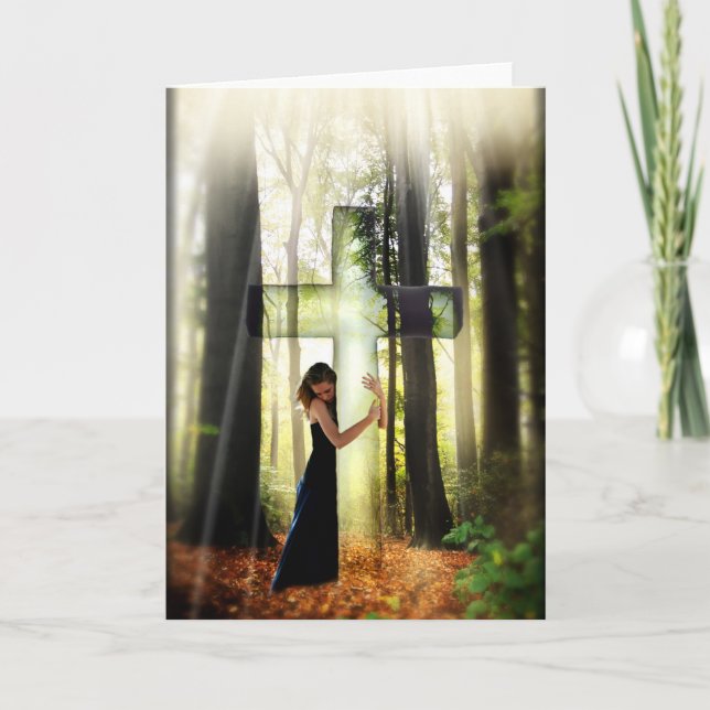 Verziehen (zeitgenössische christliche karte (Vorderseite)