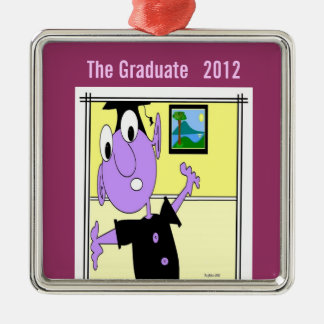 verzieren Sie "das graduierte " Silbernes Ornament
