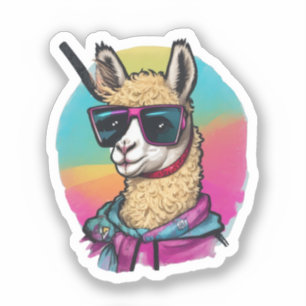 Verzieren Sie Ihre Liegen mit Llama Vinyl Decals Aufkleber