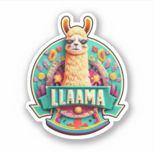 Verzieren Sie Ihre Liegen mit Llama Vinyl Decals Aufkleber