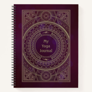 Verziert Art Deco Custom Notizbuch