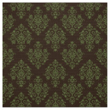 Verziert Barockbraun Damasmuster
