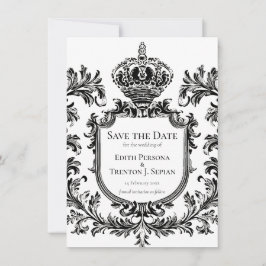 Verziert Laurel & Filigree, Hochzeit Einladung