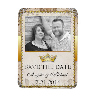 Verziert Mairytale Storybook Foto Magnet