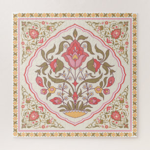 Verziert Oriental: florales Design. Puzzle