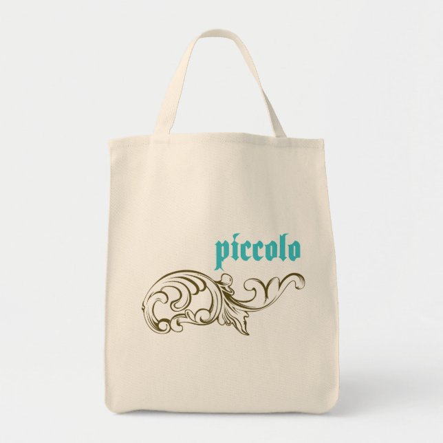 Verziert Piccolo Tragetasche (Vorne)