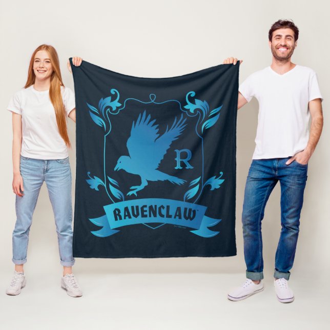 Verziert RAVENCLAW™ House Wappen Fleecedecke (Beispiel)