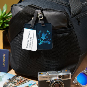 Verziert RAVENCLAW™ House Wappen Gepäckanhänger