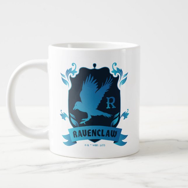 Verziert RAVENCLAW™ House Wappen Jumbo-Tasse (Links)