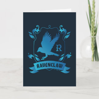 Verziert RAVENCLAW™ House Wappen Karte