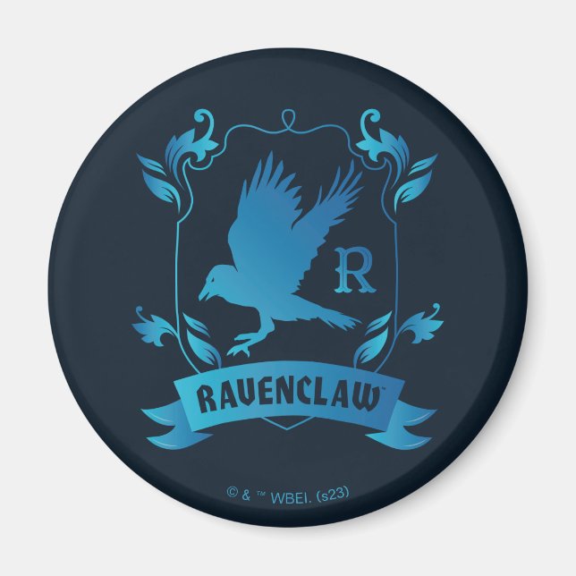 Verziert RAVENCLAW™ House Wappen Magnet (Vorne)