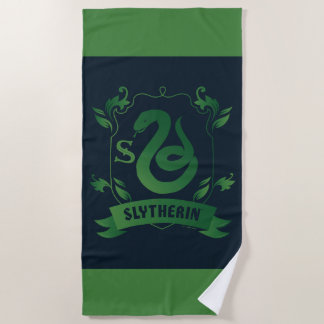 Verziert SLYTHERIN™-Wappen Strandtuch