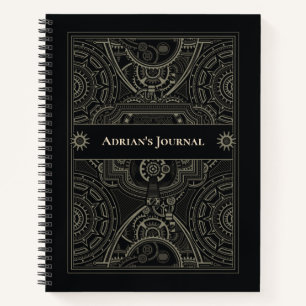 Verziert Steampunk Journal Notizbuch