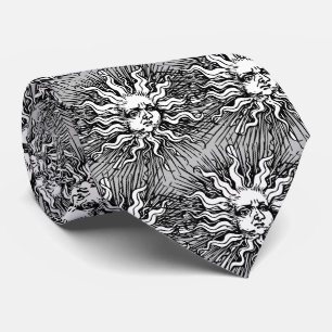 Verziert Sun Krawatte - Retro Celestial Luxe
