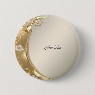 Verzierte Bläschenschaltfläche Button