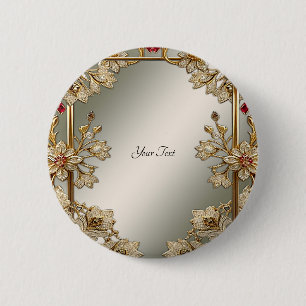 Verzierte Bläschenschaltfläche Button