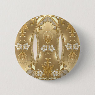 Verzierte Bläschenschaltfläche Button