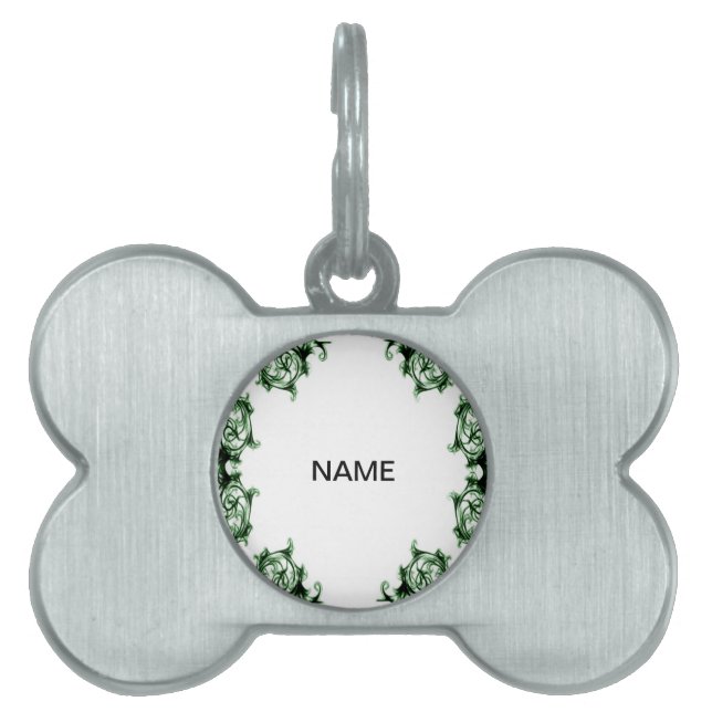 Verzierte Blumenschildkröten Tiermarke (Vorderseite)