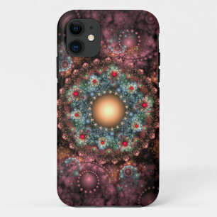 Verzierte Broschen-Fraktal-Kunst Case-Mate iPhone Hülle