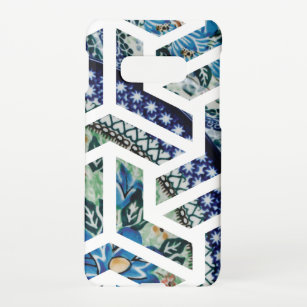 Verzierte dekorative Teller Geometrisches Musterde Samsung Galaxy S10E Hülle