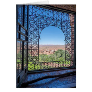 Verzierte Fensterdekoration