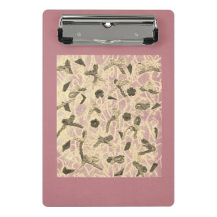 Verzierte Floating Bows Mini Klemmbrett