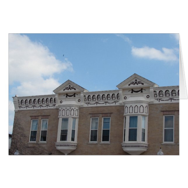 Verzierte Gebäude (Vorderseite (Horizontal))