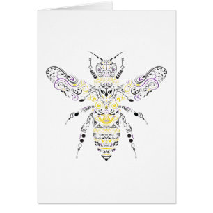 verzierte Honigbiene