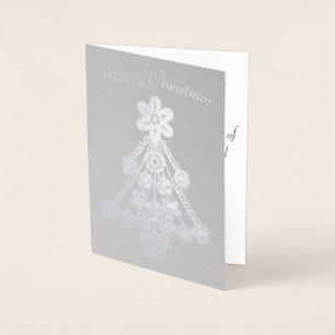 Verzierte Kontur Folienkarte