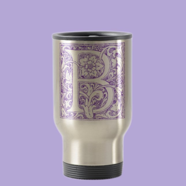verzierte Monogramm ‚B‘ Reisebecher (Von Creator hochgeladen)